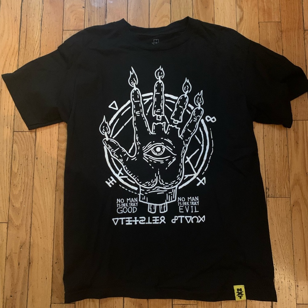 Aleister Black T-Shirt. Size Medium. NXT. AEW.